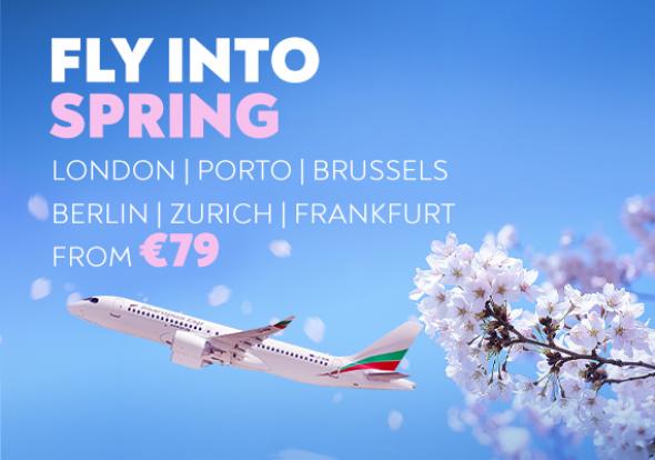 Bulgaria Air offers attractive ticket prices to six European destinations until March 27