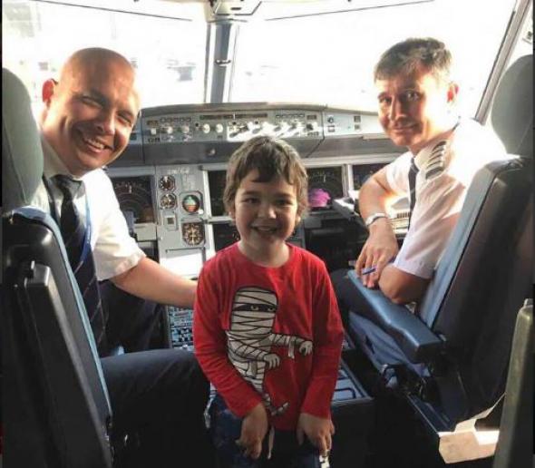 Bulgaria Air surprised the little passengers with gifts on the board of it's planes