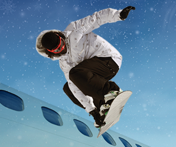  Bulgaria Air welcomes the winter with free transportation of ski or snowboard equipment