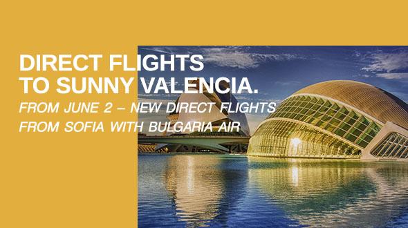 Bulgaria Air launches a new destination – Valencia, from June 2   